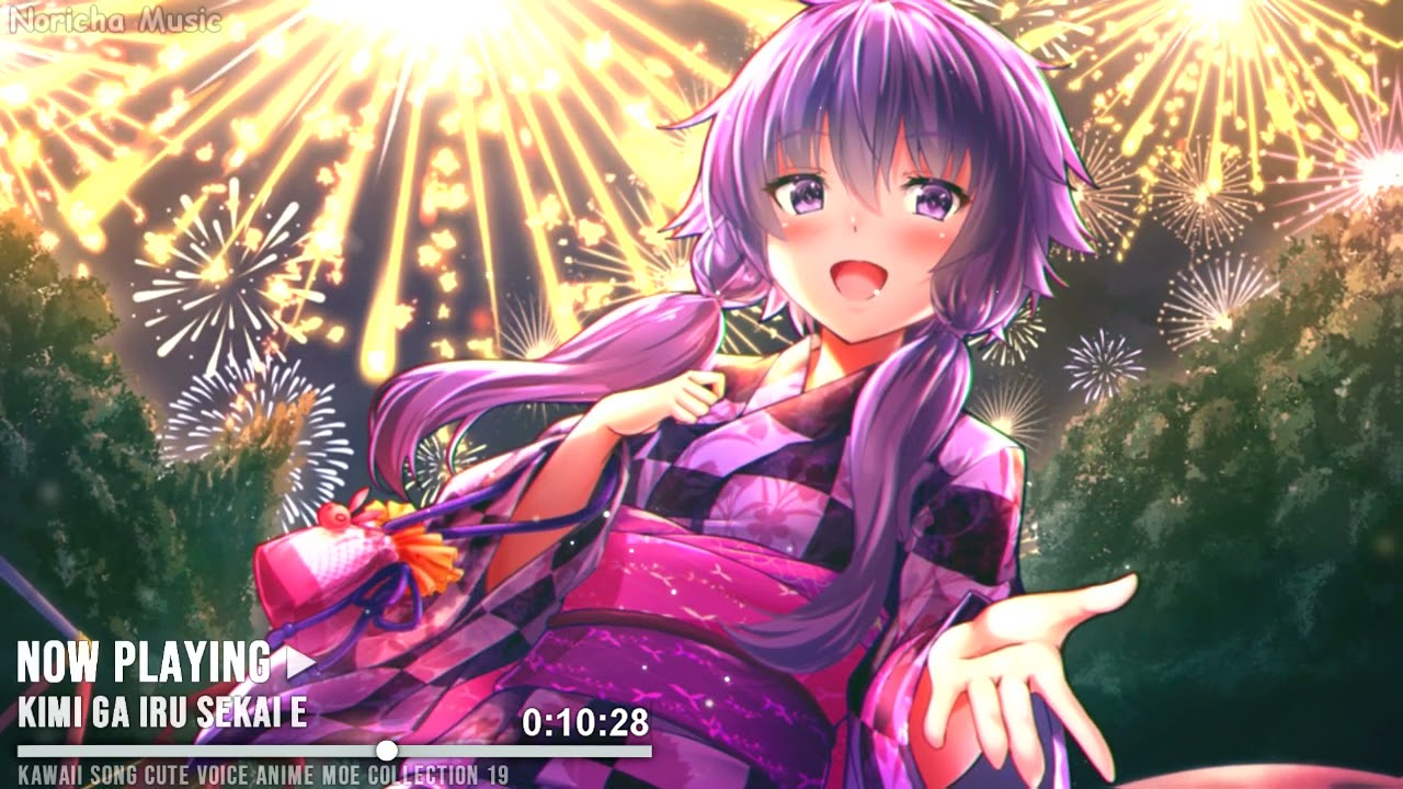 【Kawaii Song】 Cute Voice かわいい Anime Moe | Japanese Songs Collection #19