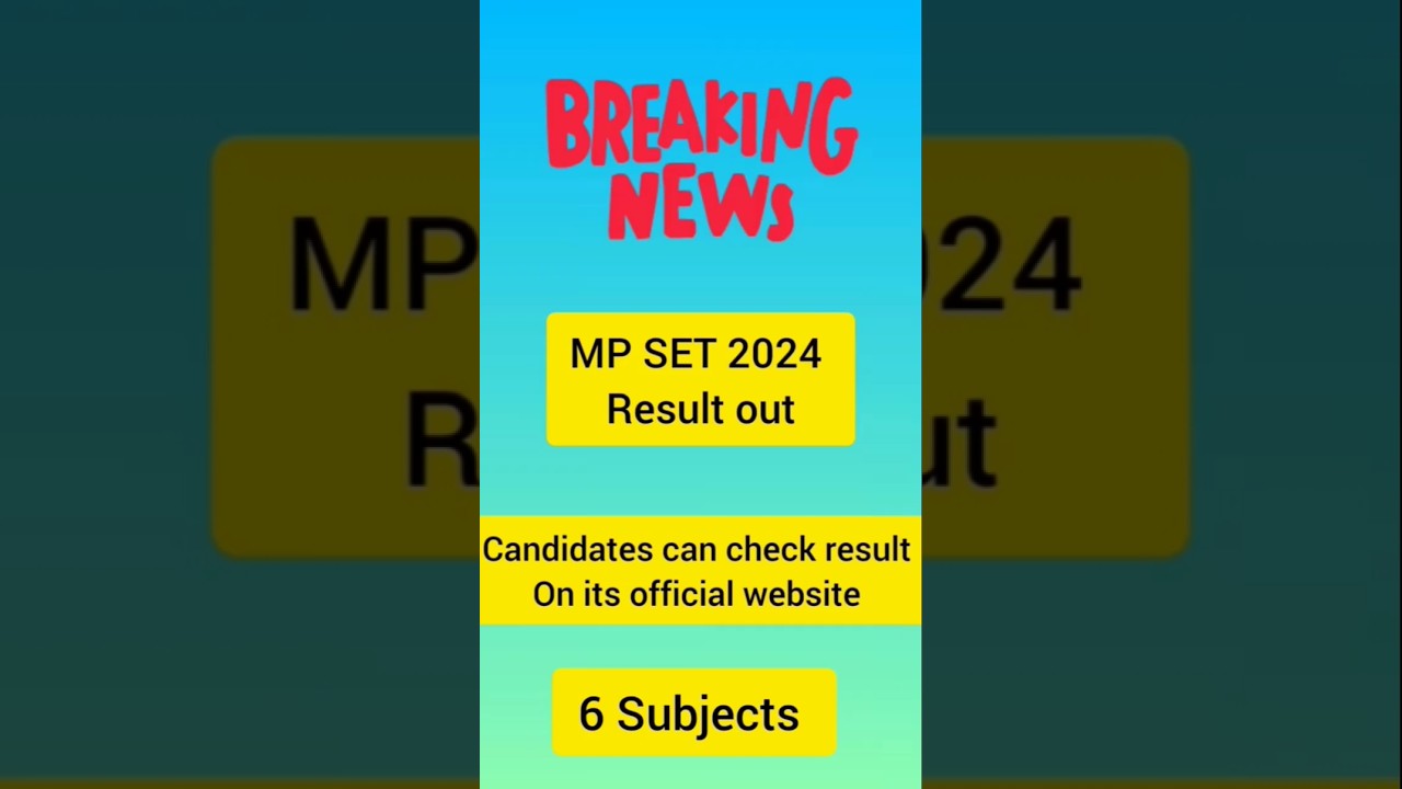 MP Set result out #mpset