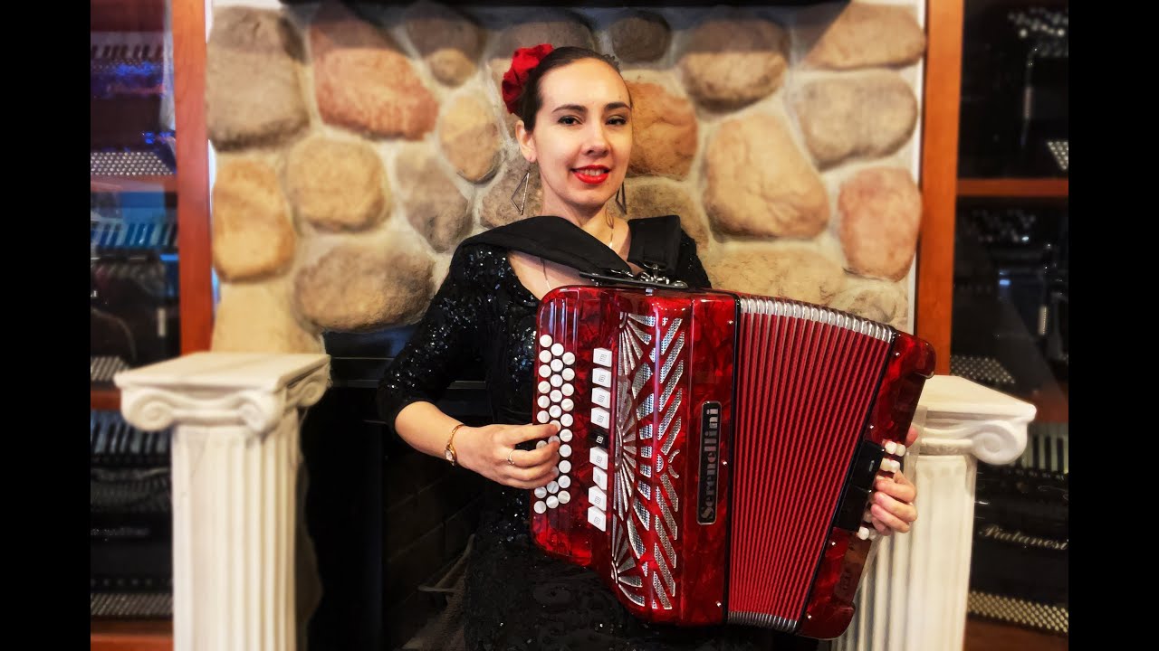 SER334KRDSiB - Red Serenellini 334K Diatonic Accordion Cinco Lettras BESAS BbEbAb LMMM 33 12 $2299