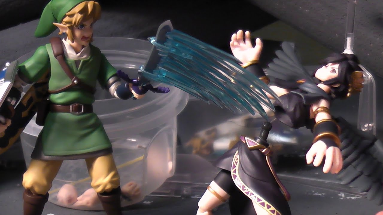 Link VS Dark Pit - Stop-Motion Fail