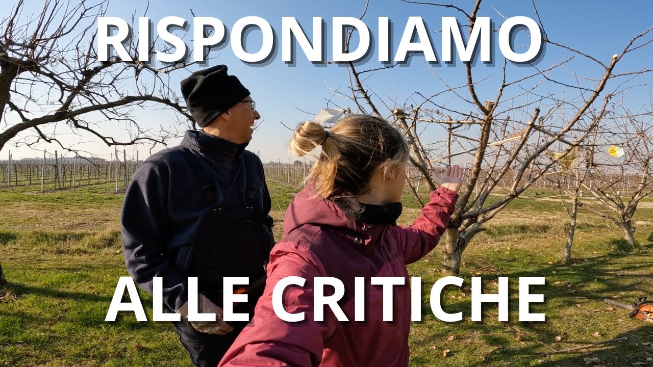 POTIAMO il CILIEGIO + rispondiamo alle CRITICHE sulle VITI