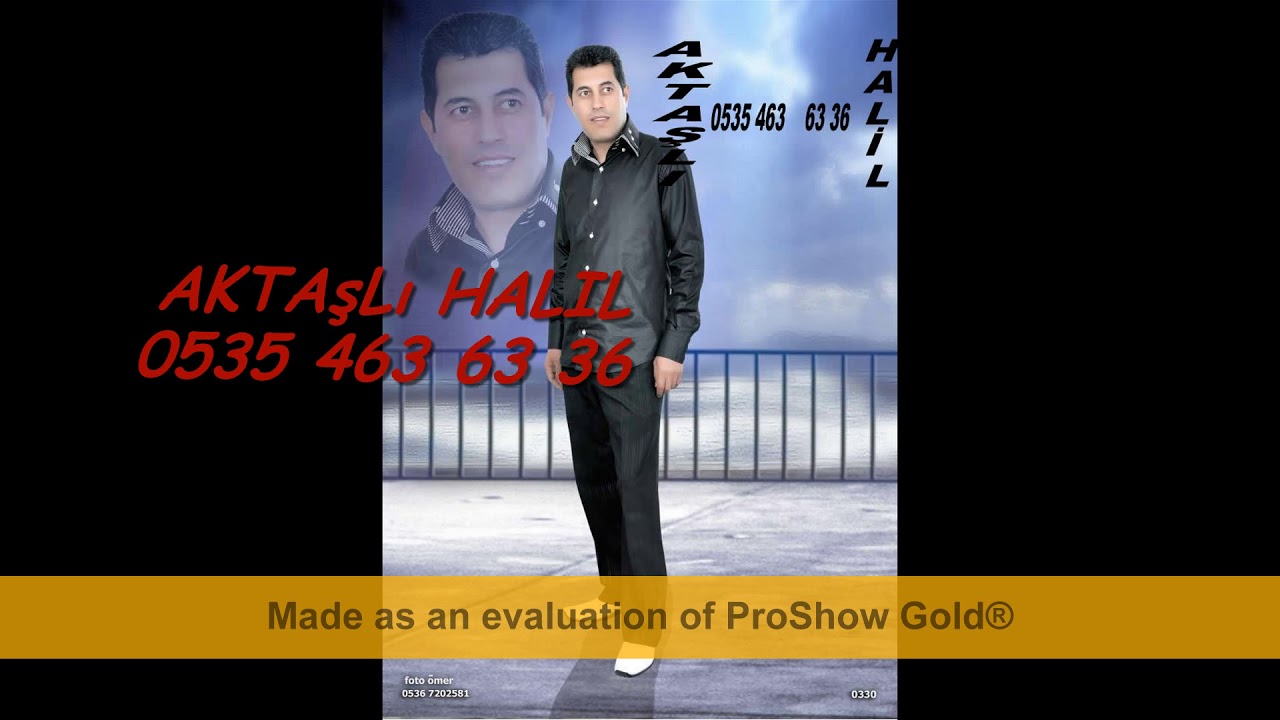 AKTAŞLI HALİL KOPTUM BU GECE 2018