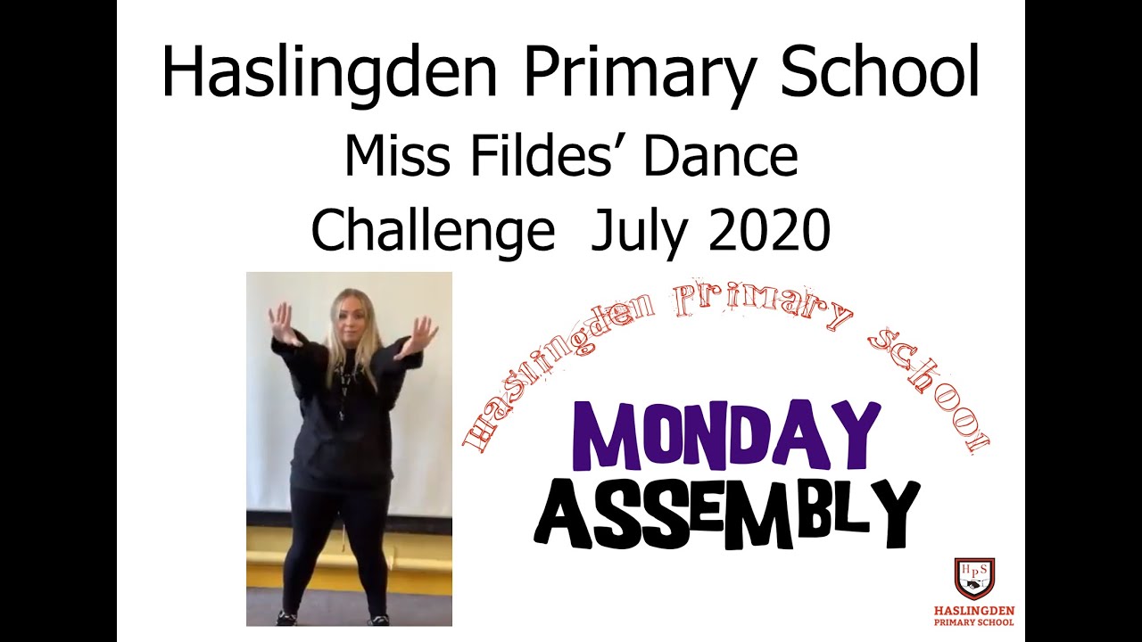 Haslingden Primary School's Dance Challenge set by Miss Fildes