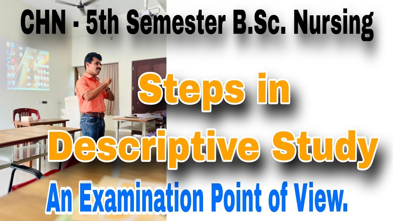 Steps in Descriptive Study - Simplified.