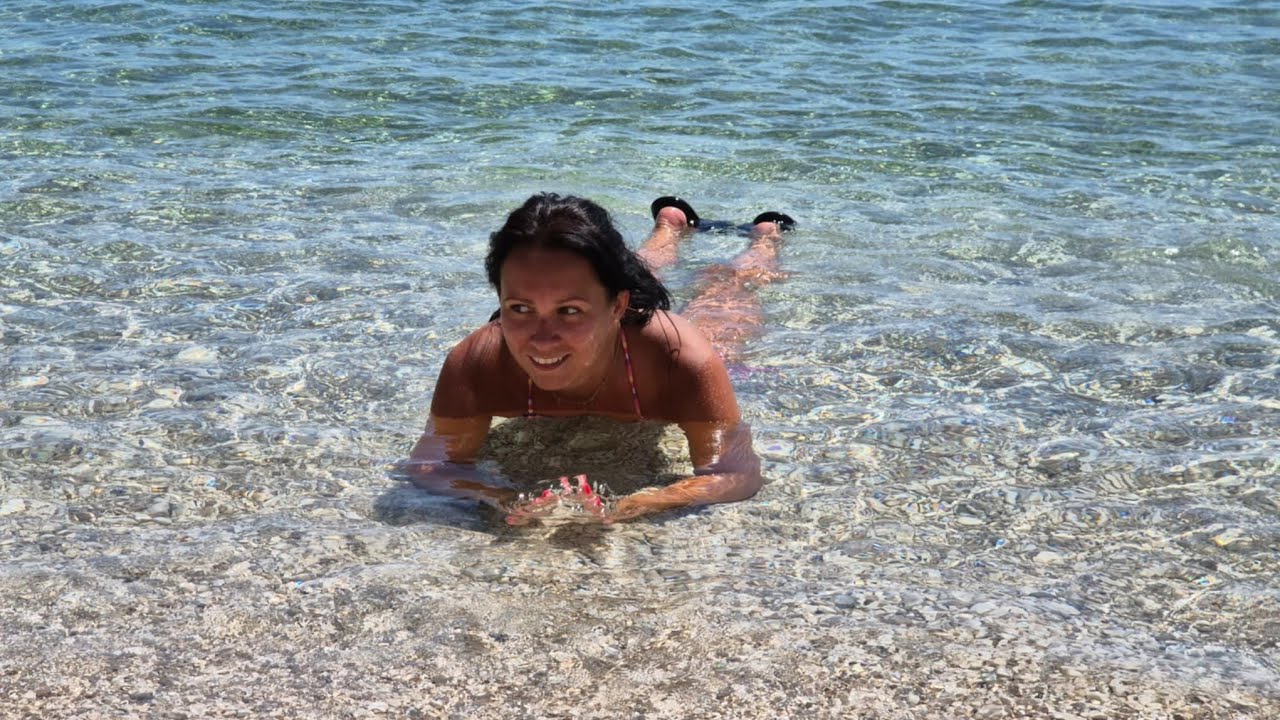 Plaża Baška Voda Chorwacja 28 czerwca 2025