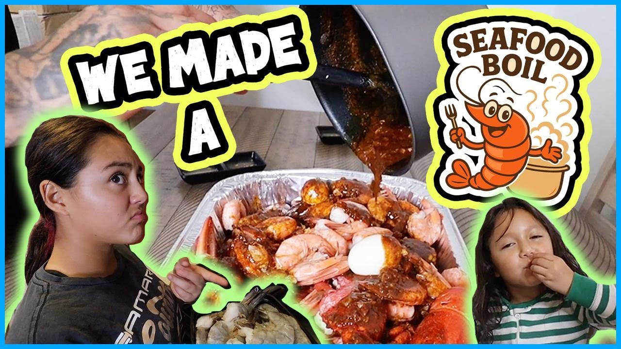 WE MADE A SEA FOOD BOIL [ FUNNY AF!!!!]
