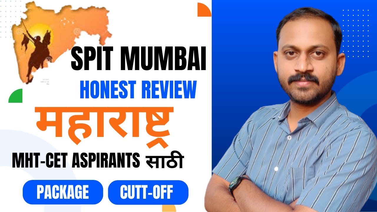 SPIT Mumbai Honest Review | Placement, Fees & Reality Check Maharashtra Students Must Watch #cet