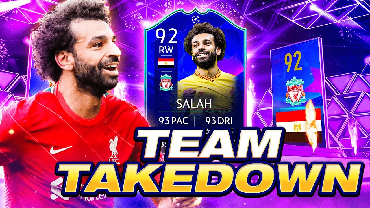 92 TOTGS SALAH TEAM TAKEDOWN vs @CapgunTom #FIFA22 ULTIMATE TEAM