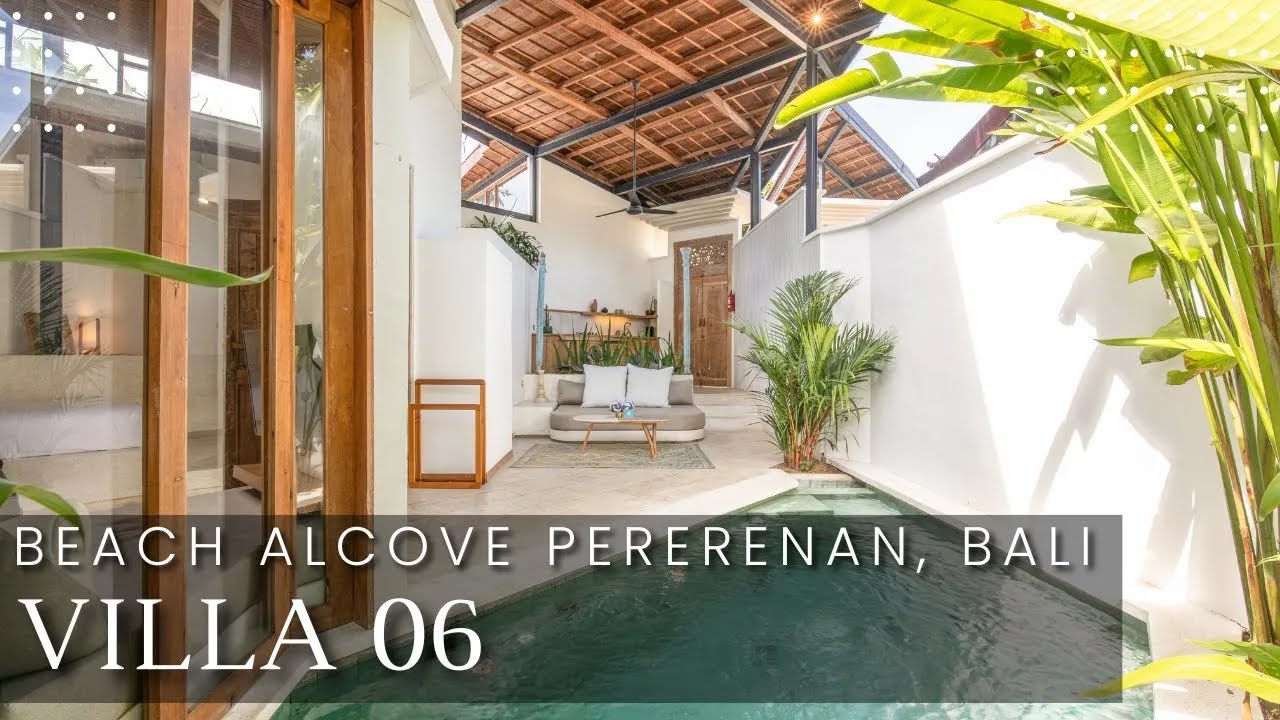Short Stay Bali Experience Modern Ethnic Living at Beach Alcove Resort Villa 06 in Pererenan, Canggu