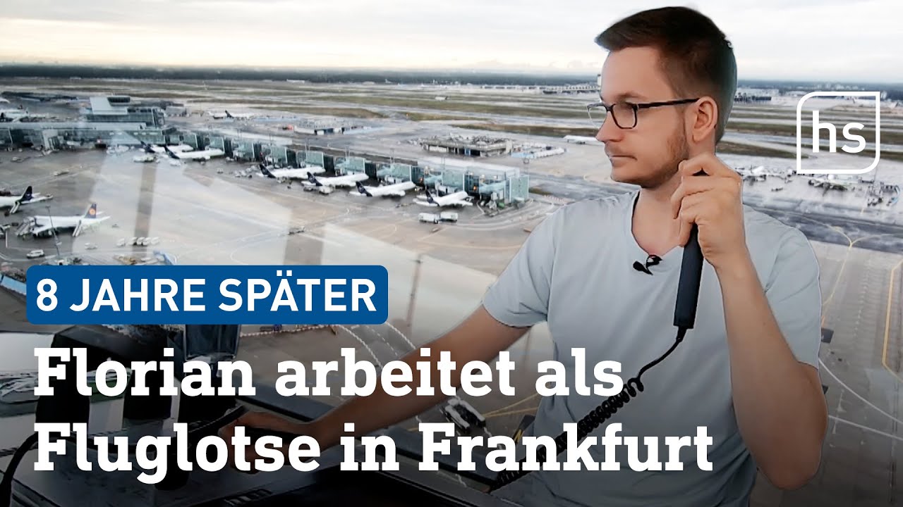 Fluglotse am Frankfurt Flughafen: Er entscheidet, wo es langgeht | hessenschau