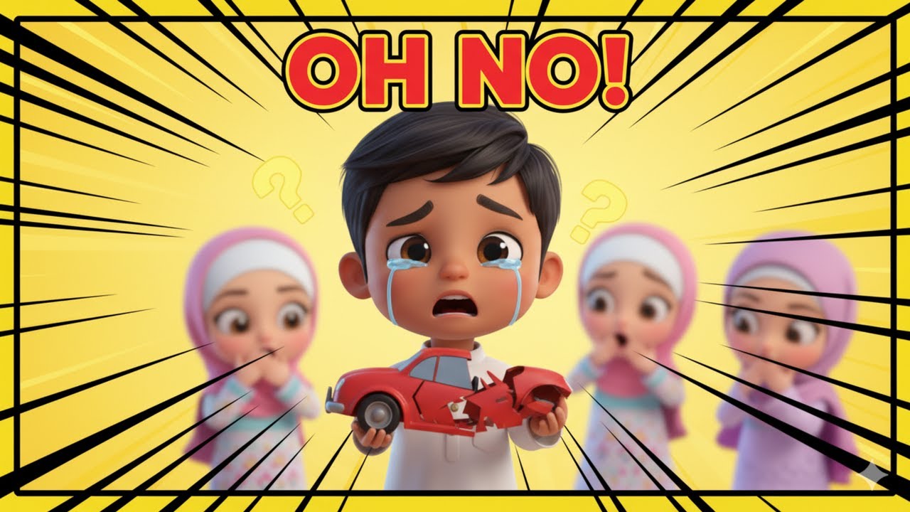 OH NO! Arfeen Se Ali Ki Car Toot Gayi 😭 | Kids Moral Story