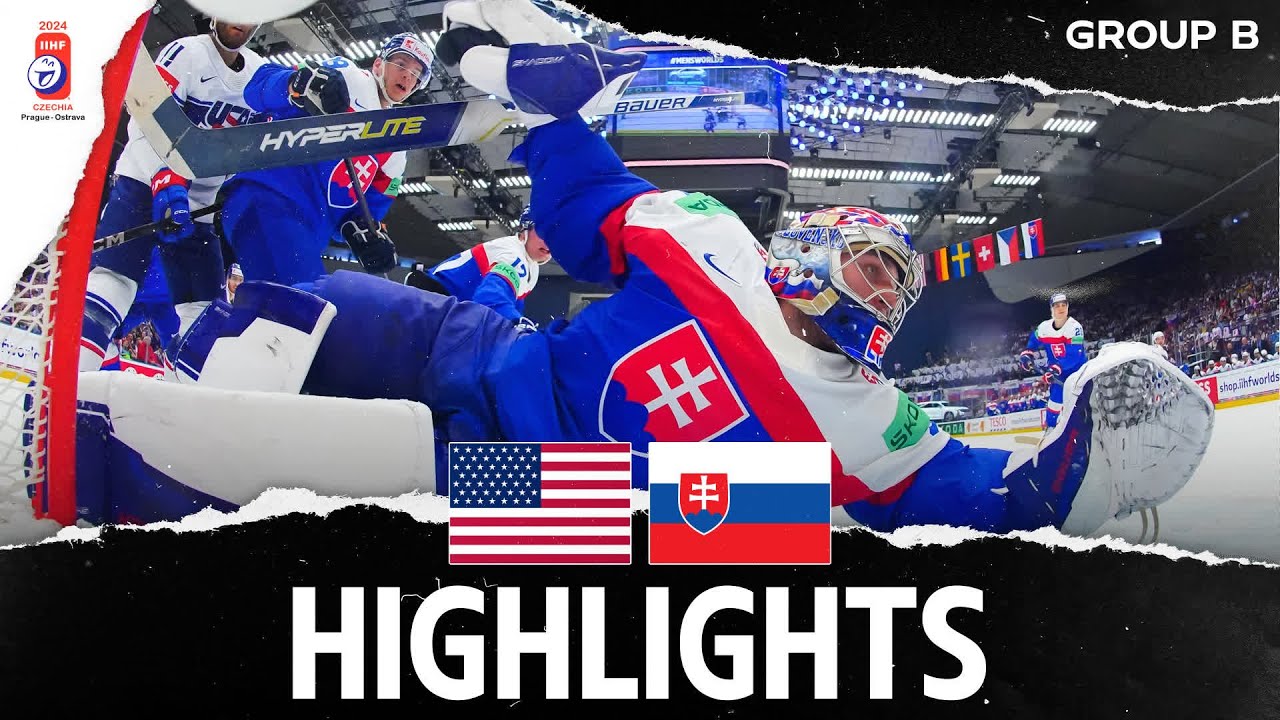 Highlights | USA vs. Slovakia | 2024 #MensWorlds
