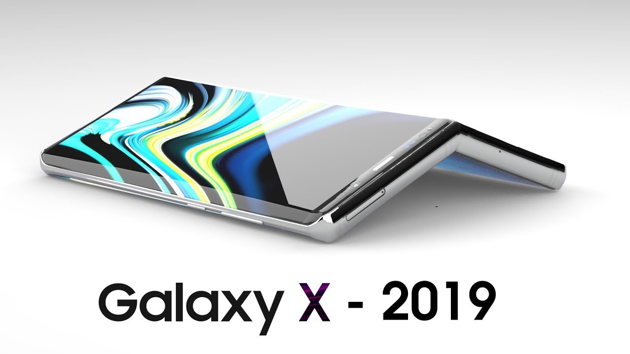 Introducing Samsung Galaxy X - Foldable Phone of 2019