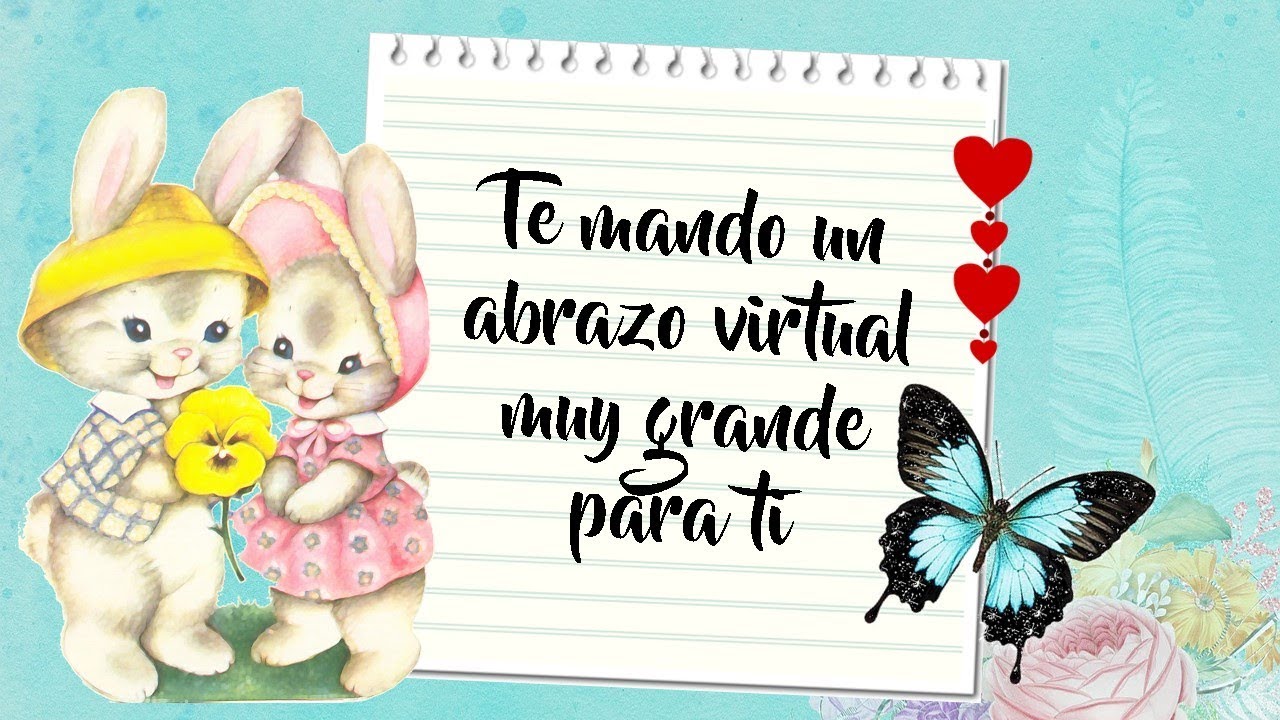 👩🏻‍🤝‍👩🏻Te ENVIO un ABRAZO!!!👏 virtual muy grande PARA TI🌹🌹🌹
