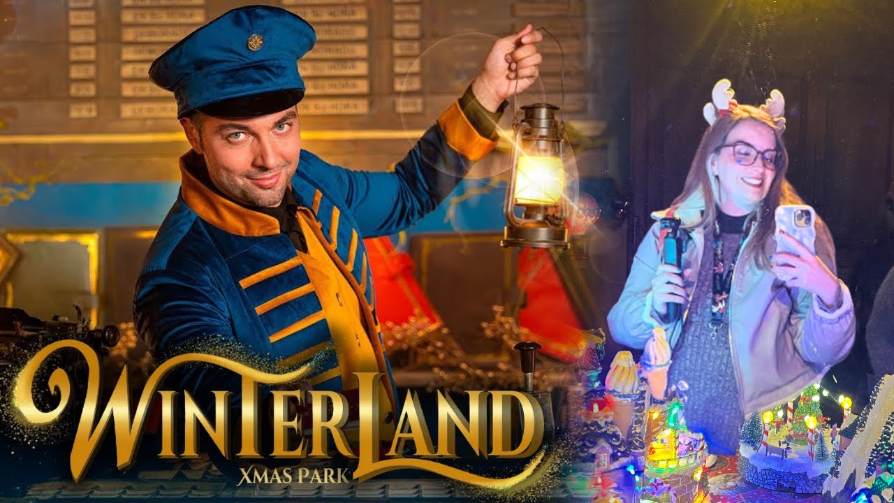 ASÍ ES EL WINTERLAND XMAS PARK POR DENTRO... ¡ANTES DE QUE ABRA AL PÚBLICO! 🤫 (Evento de Prensa)
