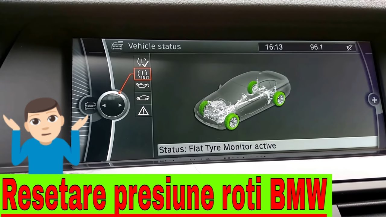Resetare presiune roti Bmw