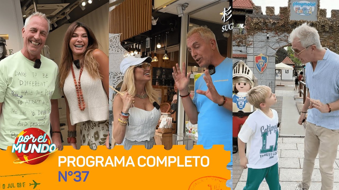 MARLEY CON DAMIÁN, FLOR, ROBERTITO, CATHY Y VICKY - POR EL MUNDO 2025 - Programa 37 (05/12/25)