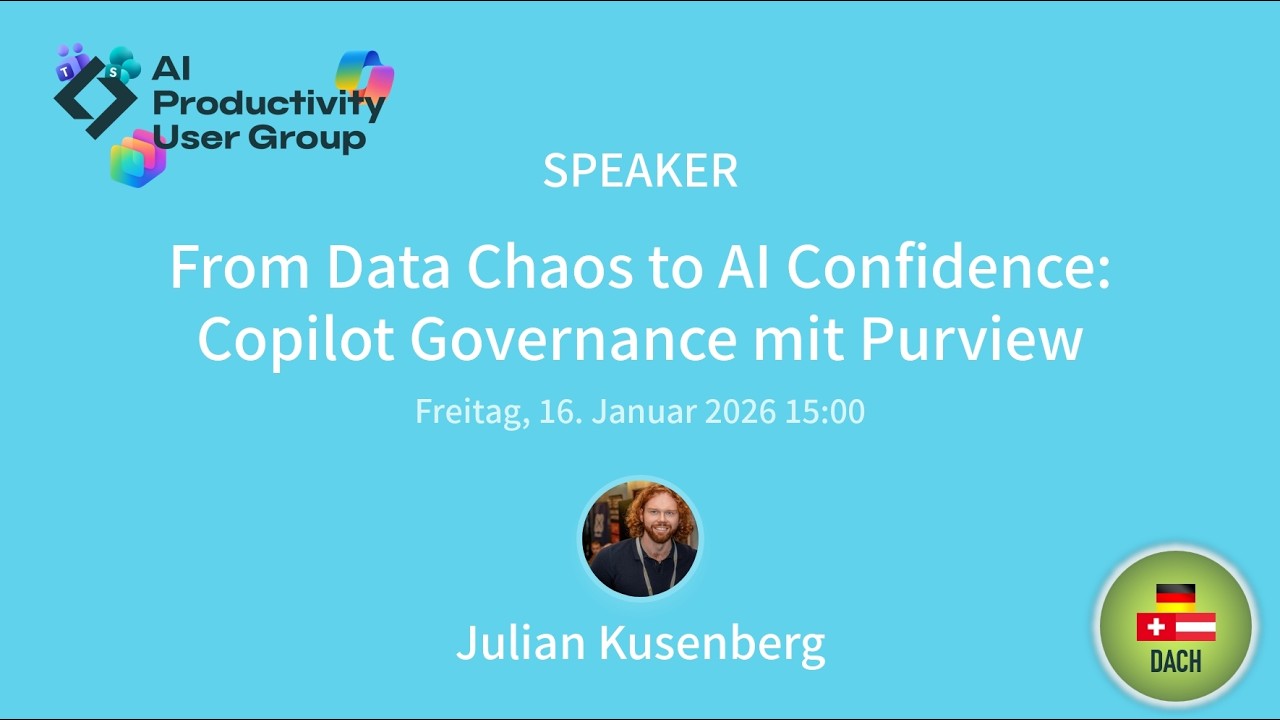 Julian Kusenberg | AI Productivity User Group | Januar 2026