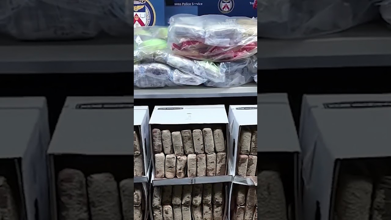 Полиция Торонто провела крупнейшее изъятие кокаина в истории города