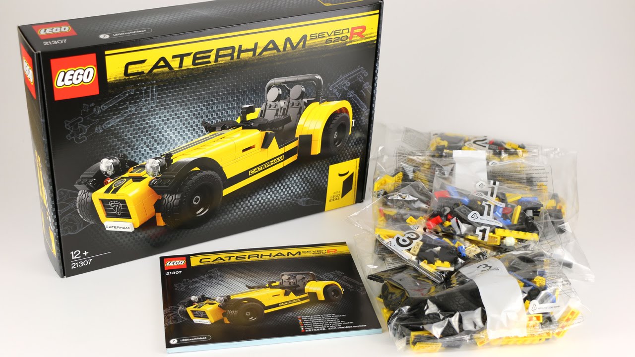 LEGO Ideas Caterham Seven 620R: Unboxing & Building Instruction! (21307)