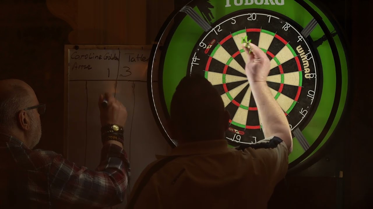 Killarney’ Darts Town League Final  The Tatler Jack against The Golden Nugget .