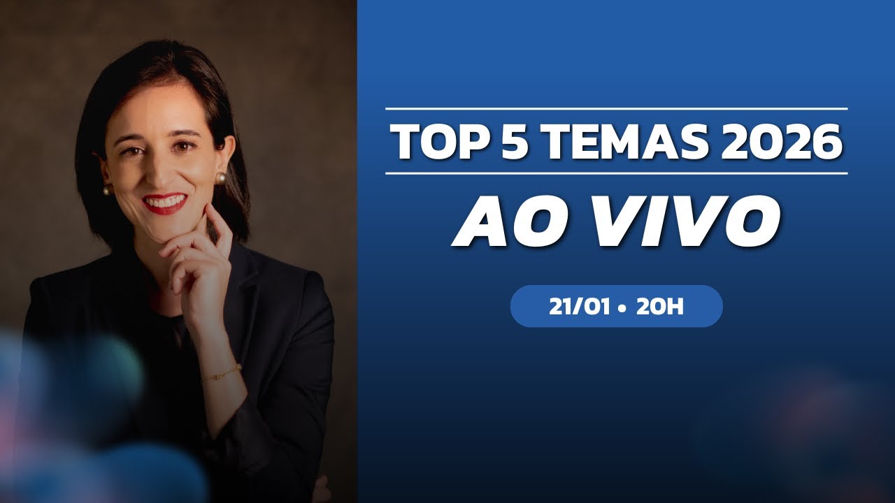 Concursos Educação Física: Top 5 temas em 2026 [AO VIVO]