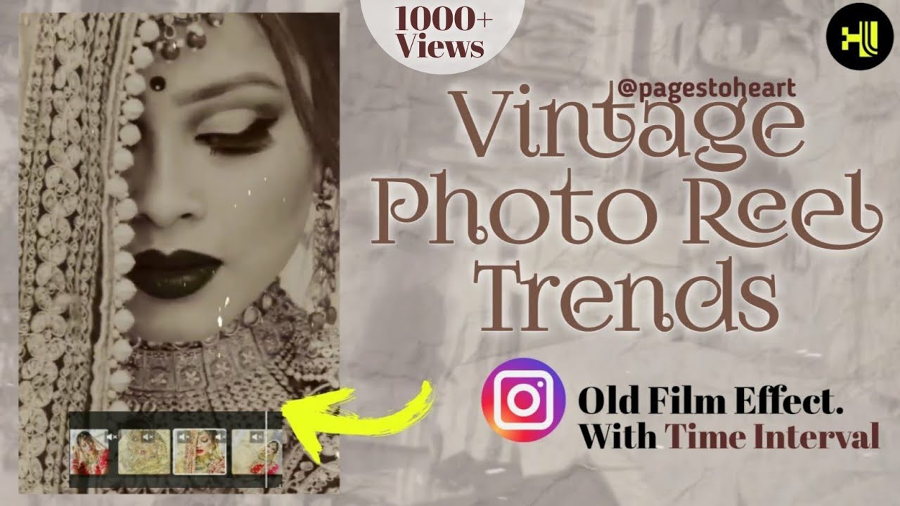 Vintage Photos Reel Trend with Time Interval | Old Film Effect | Old Monuments Reel | @pagestoheart