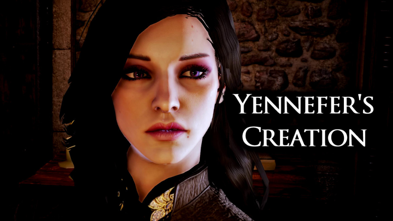 Yennefer's creation in Dragon Age Inquisition