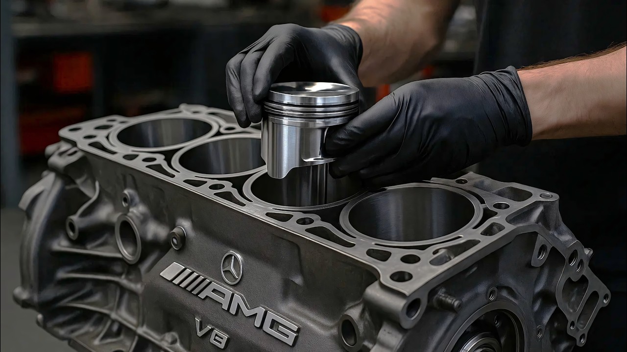 Mercedes AMG 63 V8 4.0L Engine Production  | HOW IT'S MADE