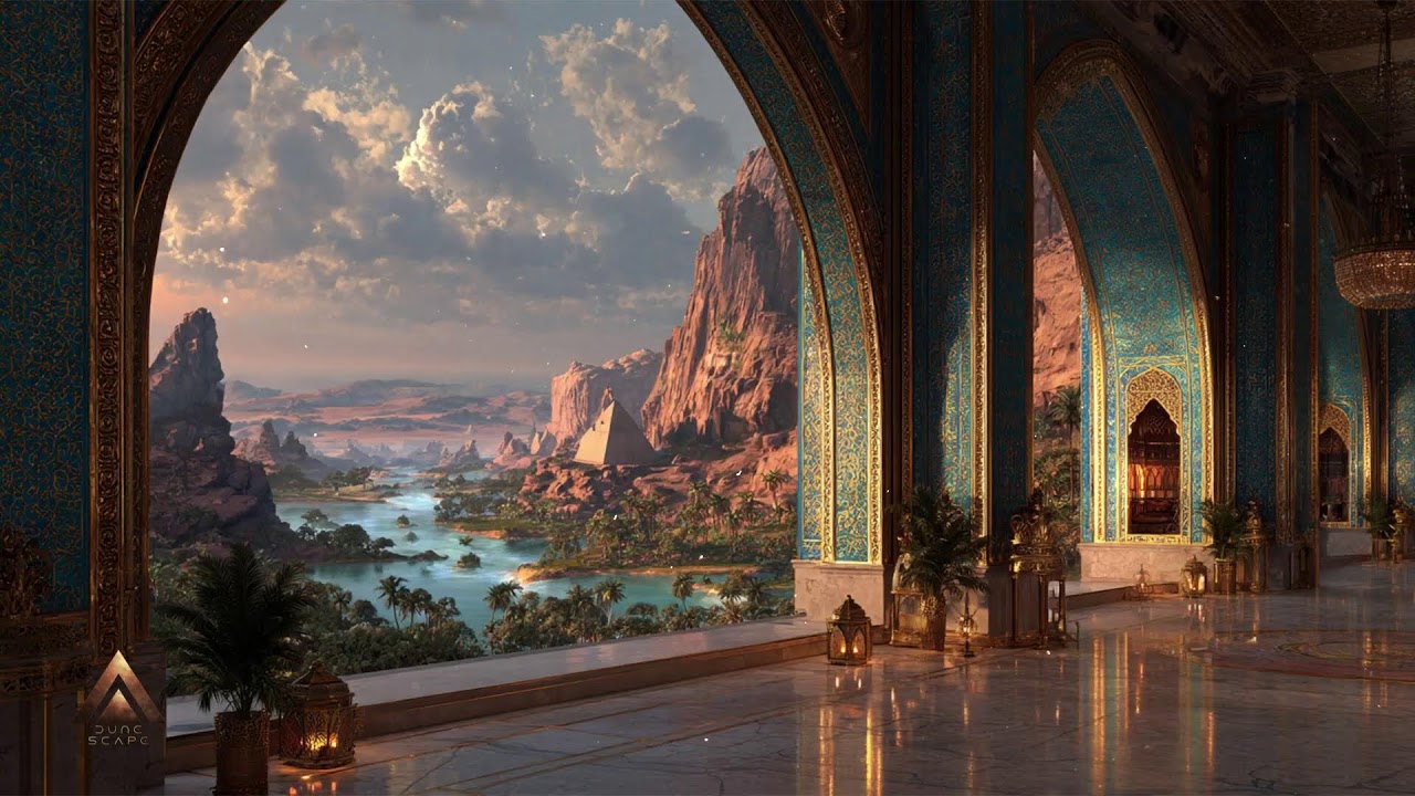 Window Projector Ancient Egyptian Music 432 Hz