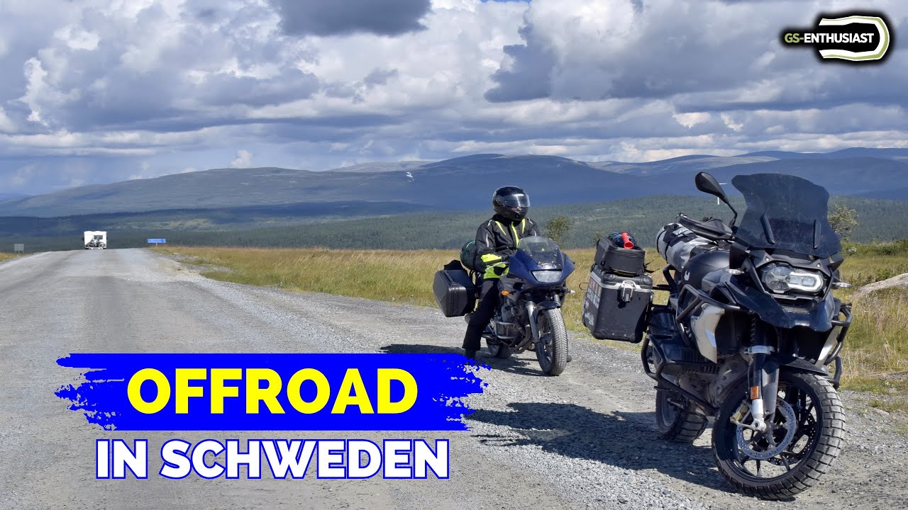 Offroad zu Schwedens größter Naturkatastrophe | Motorradreise Schweden (S3/E3)