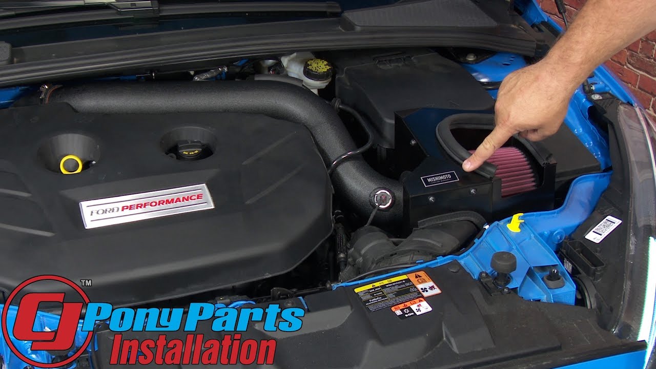 Focus RS Mishimoto Performance Cold Air Intake Kit 2016-2018 Installation