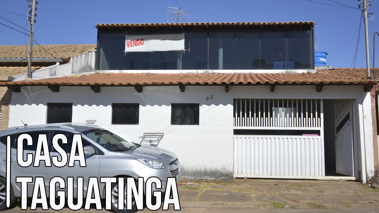 CASA &Agrave; VENDA EM TAGUATINGA EXCELENTE LOCALIZA&Ccedil;&Atilde;O H&Eacute;LIO PRATES