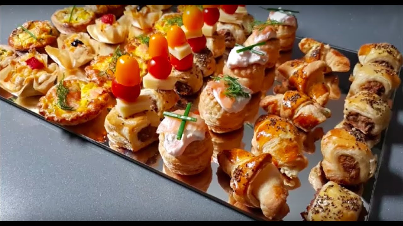 Assortiment D'apéro Dinatoire بالعربية والفرنسية