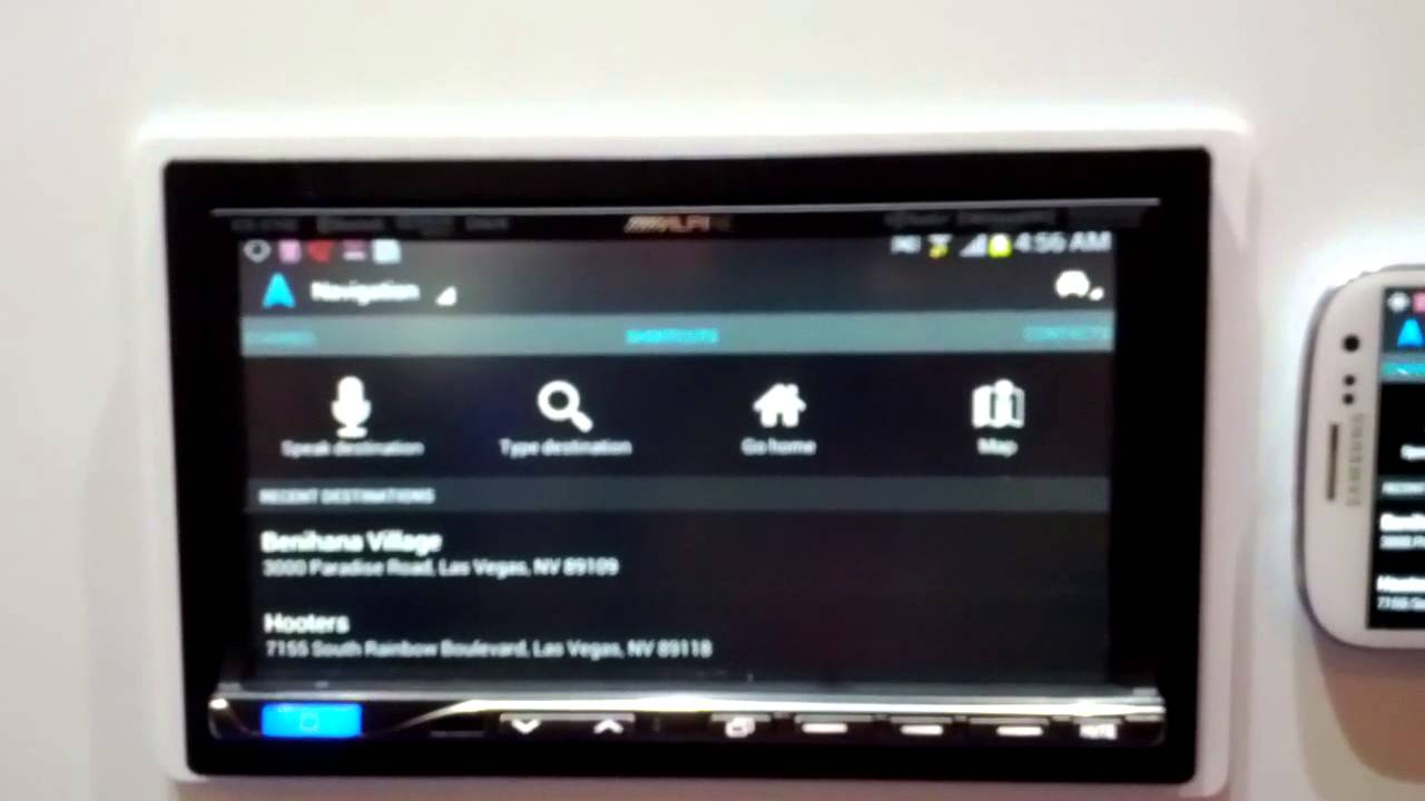 Alpine ICS-X7HD mirrors smartphone apps in your dashboard