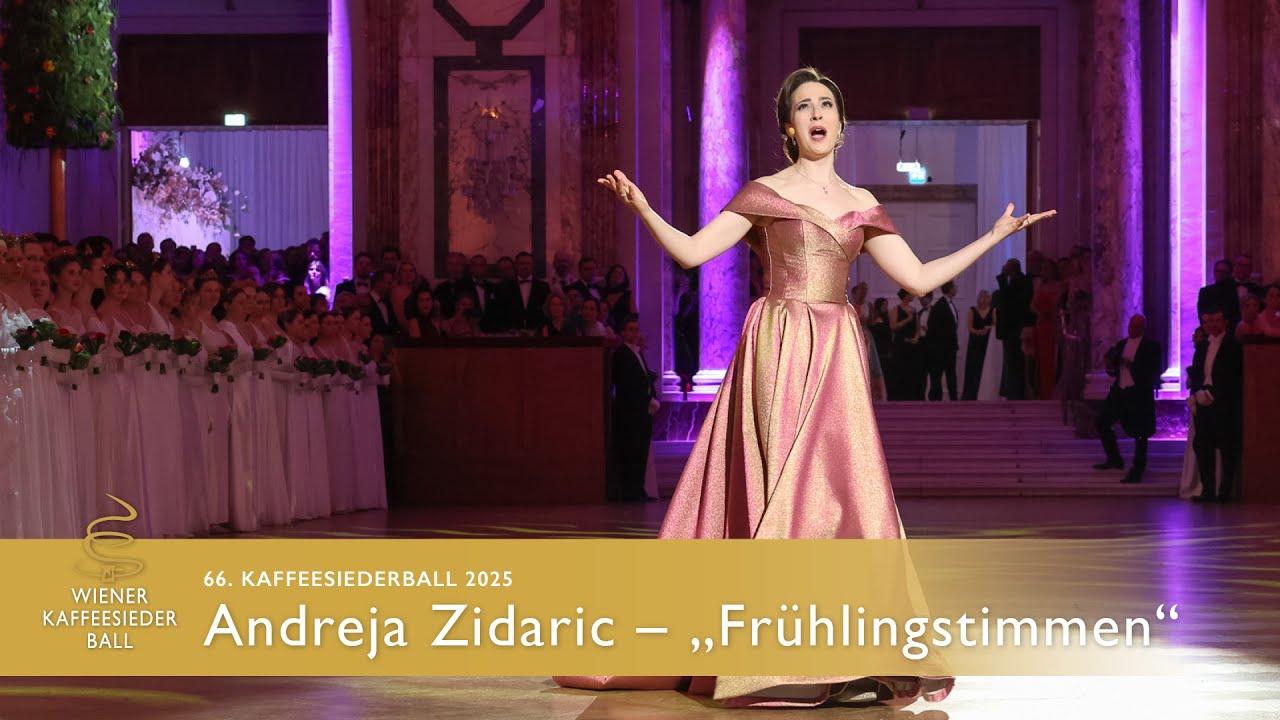 Andreja Zidaric - „Frühlingstimmen“ am Kaffeesiederball 2025