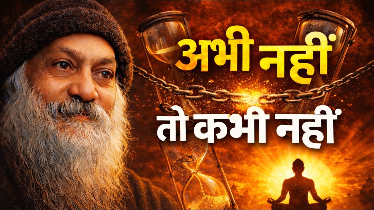 अभी नहीं तो कभी नहीं | Osho Hindi Speech #osho