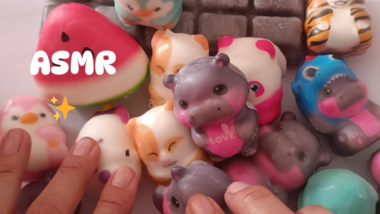 ASMR français 🌺 Squishy Craquant Ultra Satisfaisant ! 🤤