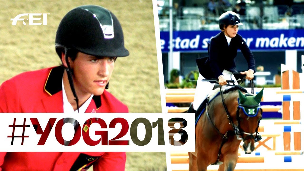 Nicola Philippaerts and Dalma Rushdie about their #YOG experience