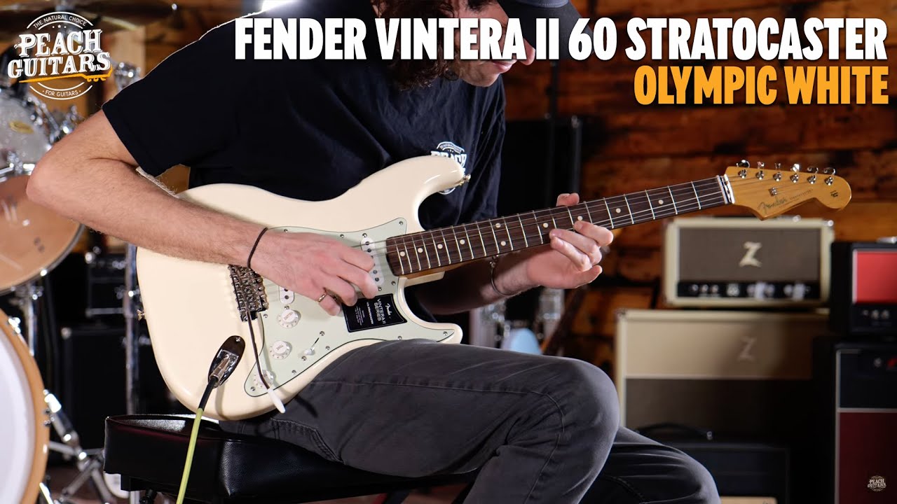 No Talking...Just Tones | Fender Vintera II 60s Stratocaster | Rosewood - Olympic White