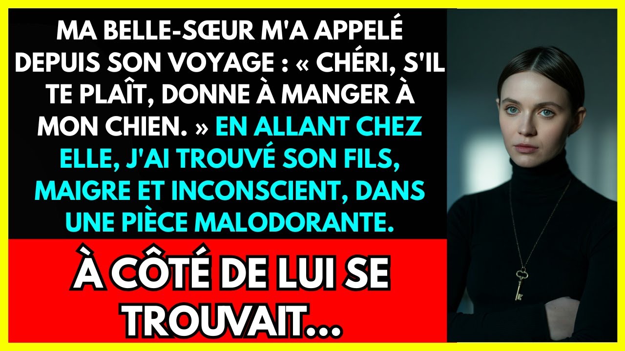 MA BELLE-SŒUR M'A APPELÉ DEPUIS SON VOYAGE : « CHÉRI, S'IL TE PLAÎT, DONNE À MANGER À MON CHIEN. »