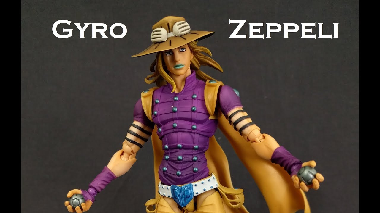 Super Action Statue WF 2017 GYRO ZEPPELI Figure Review (Jojo's Bizarre Adventure)