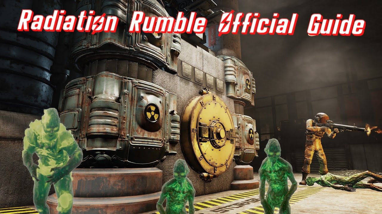 You're doing Radiation Rumble wrong.