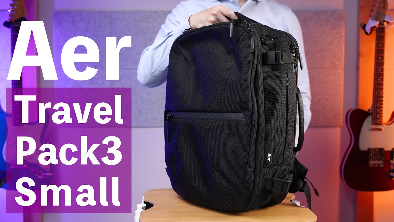 やっぱりAERが便利過ぎる！Travel Pack3 Smallがビジネスにもトラベルにもカメラバッグにもなる