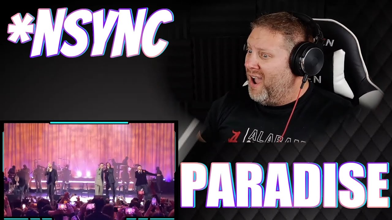 NSYNC - Paradise | Live Performance | REACTION
