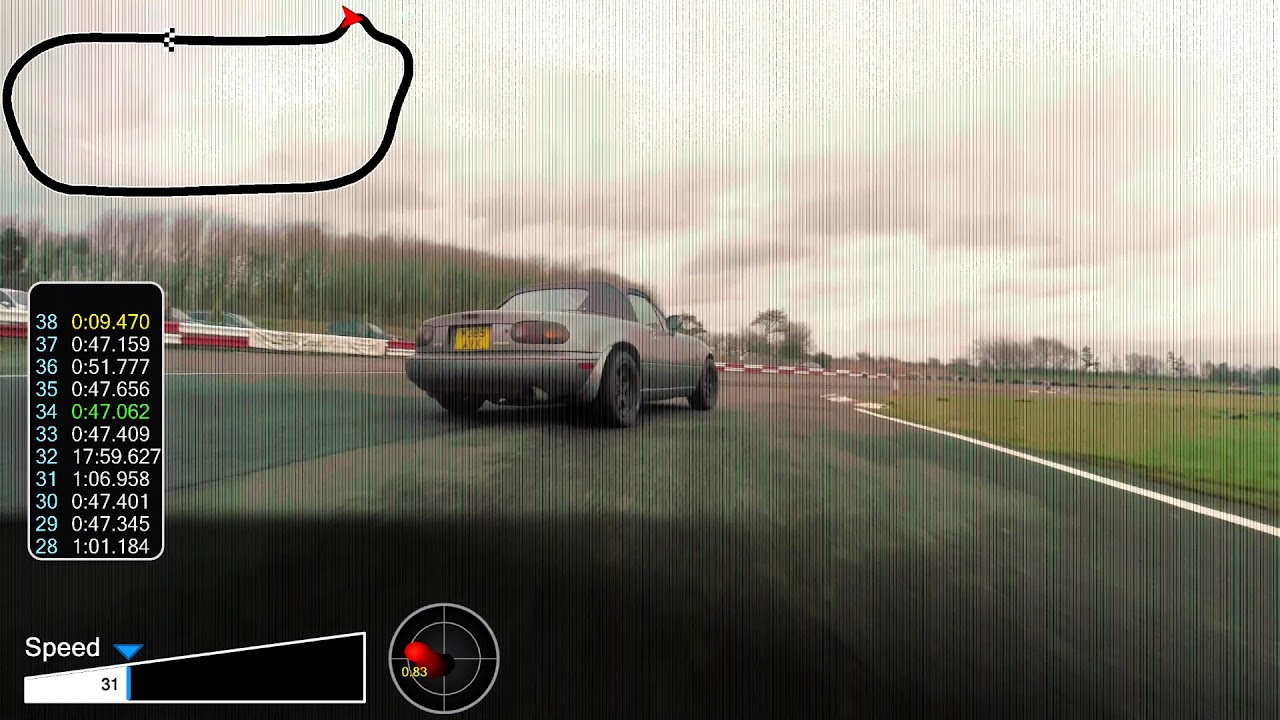 Llandow circuit Fastest lap Honda s2000 v Supercharged Mx5