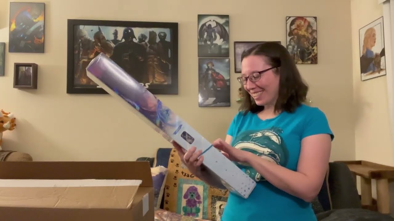 FINALLY Unboxing my Diamond Art Club Cyber Monday Myster Box # 1!!