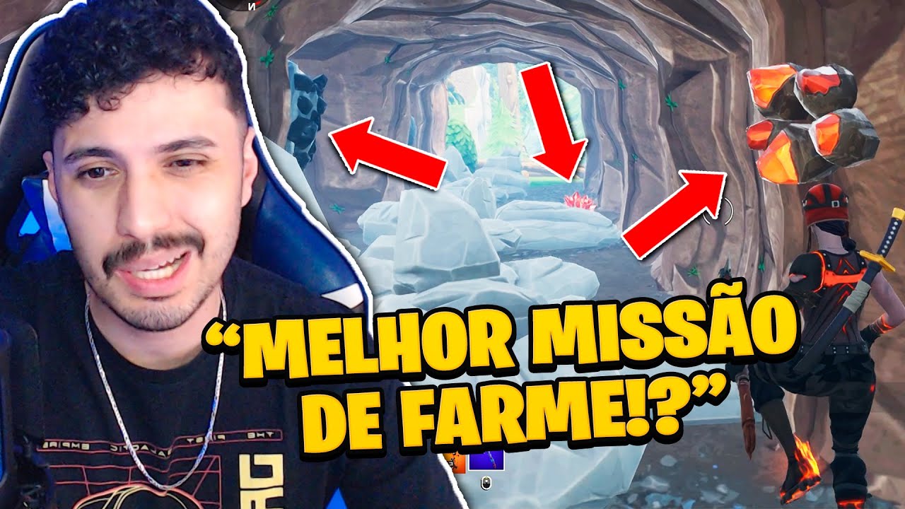 LOJA SEMANAL E MELHOR MISSÃO DE FARME DE MINÉRIOS - FORTNITE SALVE O MUNDO