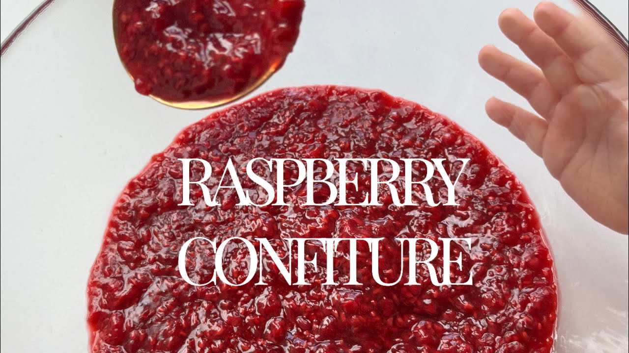 Raspberry Confiture | 3-Ingredient Dessert Filling
