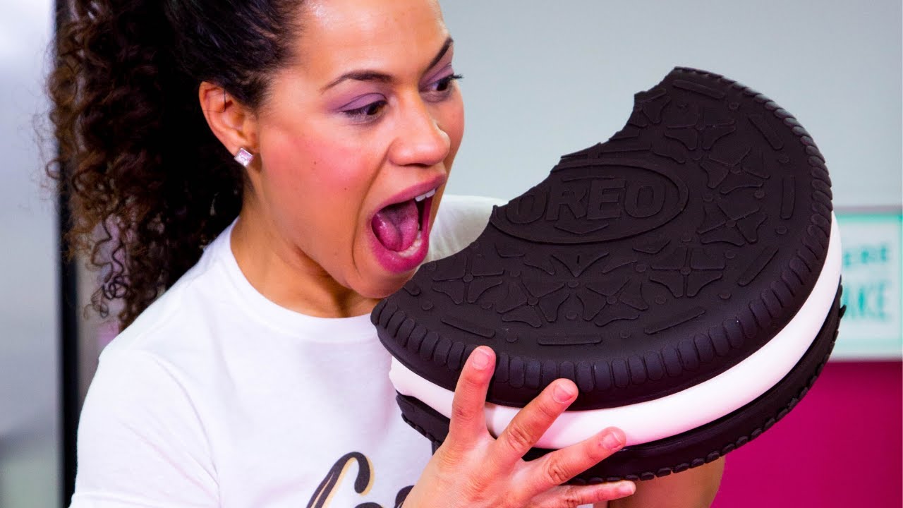 GIANT Cookies Made Of Cake! | How To Cake It Step By Step